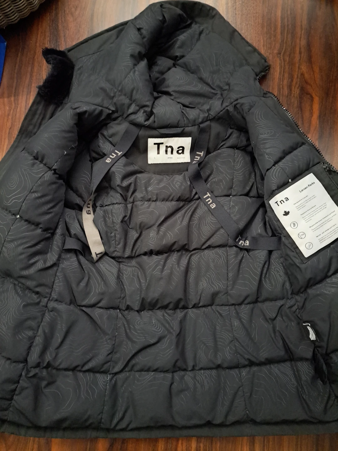 Aritzia TNA Bancroft Parka Womens (Large) - photo 3