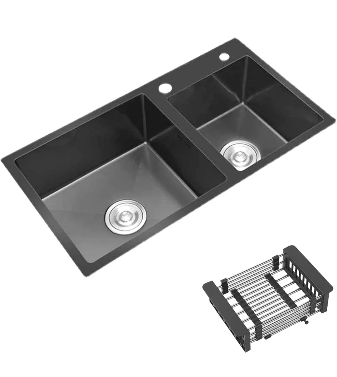 Stainless Steel Double Kitchen Sink image indicator(7)