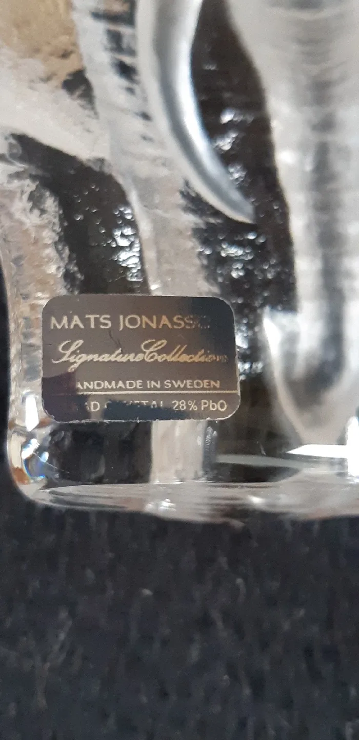 2 Swedish Crystal Paperweights/Figurines image indicator(5)