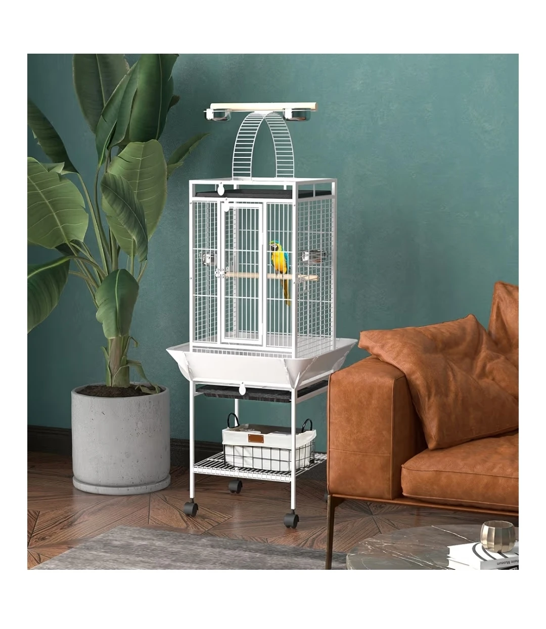 Pawhut 61.5inch Bird Cage - photo 2