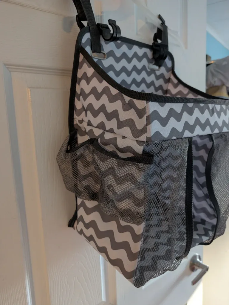 Zooawa Hanging Crib Organizer - Diaper & Baby Essentials image indicator(3)