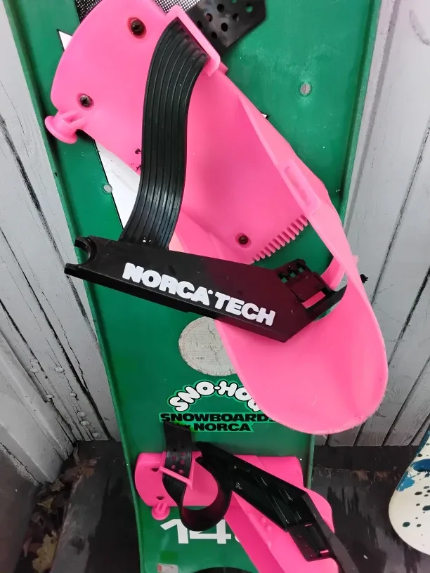 🔥VINTAGE Norca Hog Dogger (Sno-Hog) Snowboard 🍉 image indicator(4)