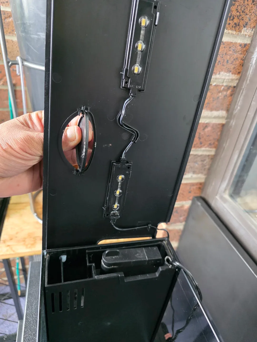 Small Black Aquarium Tank image indicator(2)