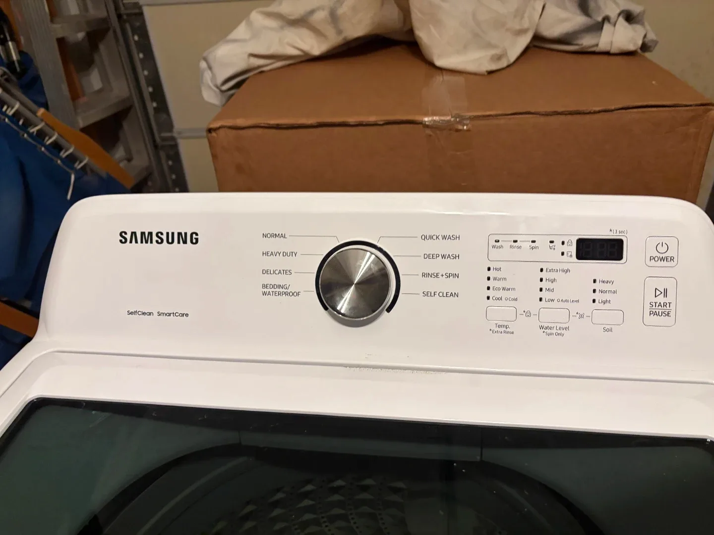 Samsung Top Load Washer - Self Clean SmartCare image indicator(5)