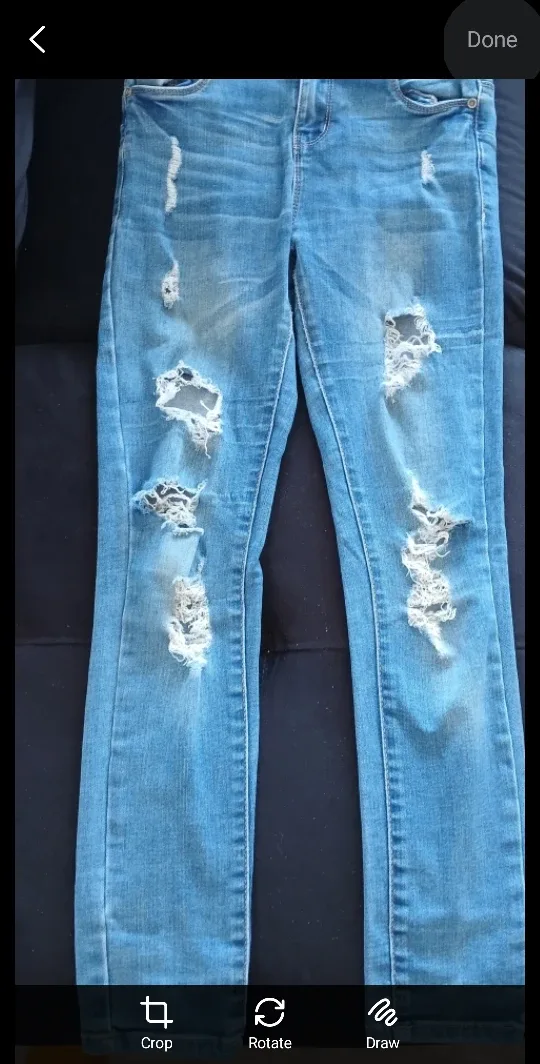 Ripped Jeans - Size for a 12 year old girl