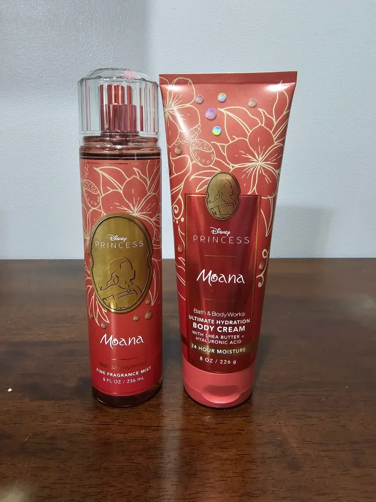 NEW Bath & Body Works Disney Princess Moana Set
