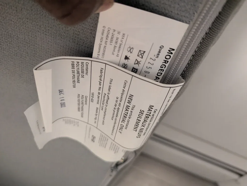 IKEA Morgedal QUEEN Mattress image indicator(2)