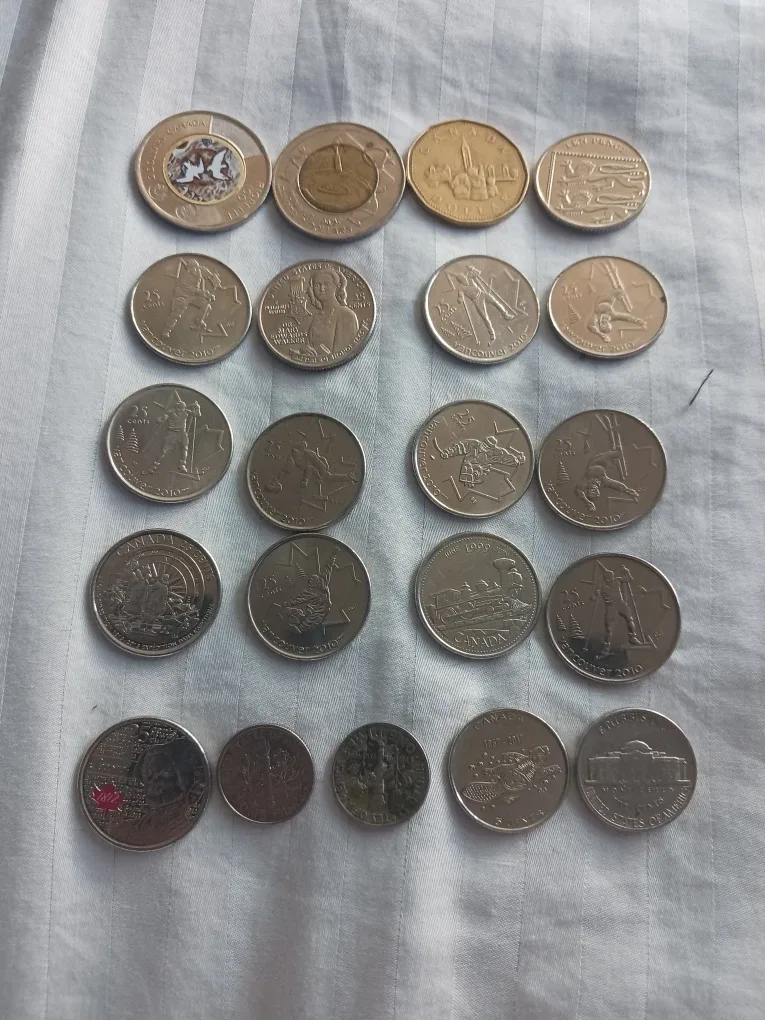 Canadian Coins - Assorted