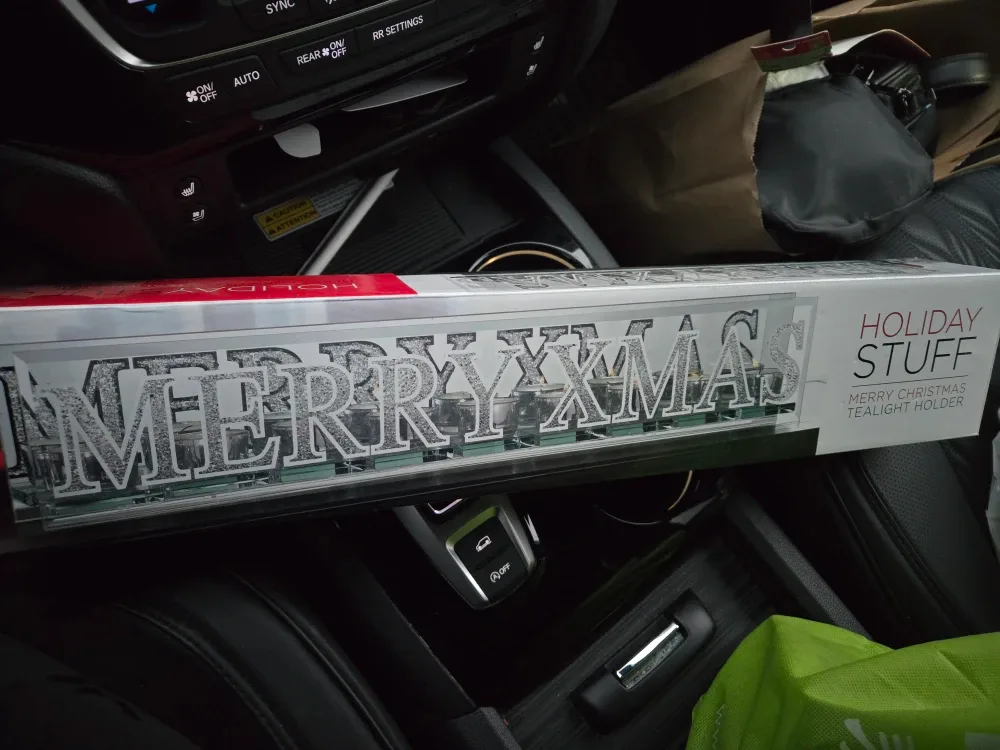 Holiday Stuff Merry Christmas Tealight Holder - New