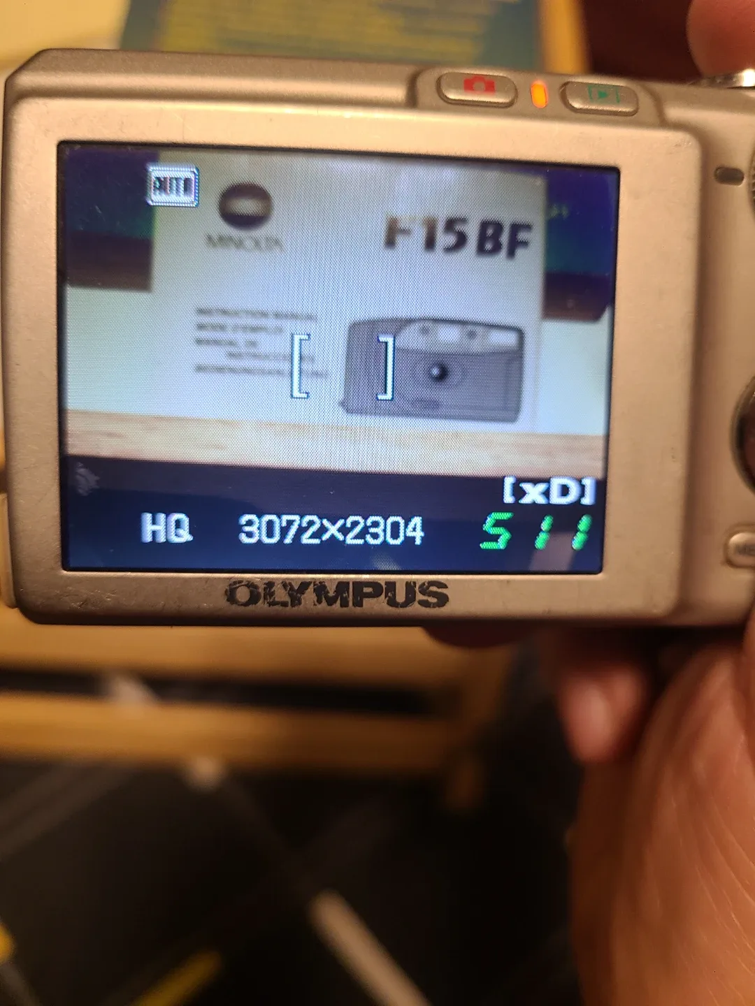 Olympus FE-220 7.1 Megapixel Digital Camera image indicator(10)