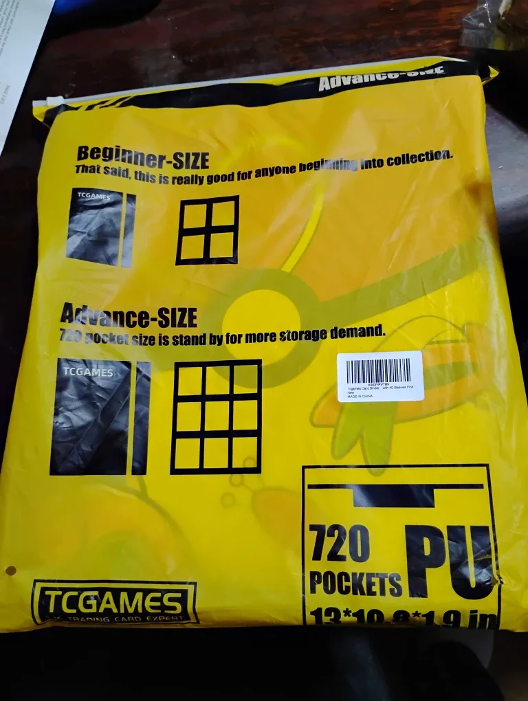 TCGAMES Trading Card Binder - 720 Pockets image indicator(3)