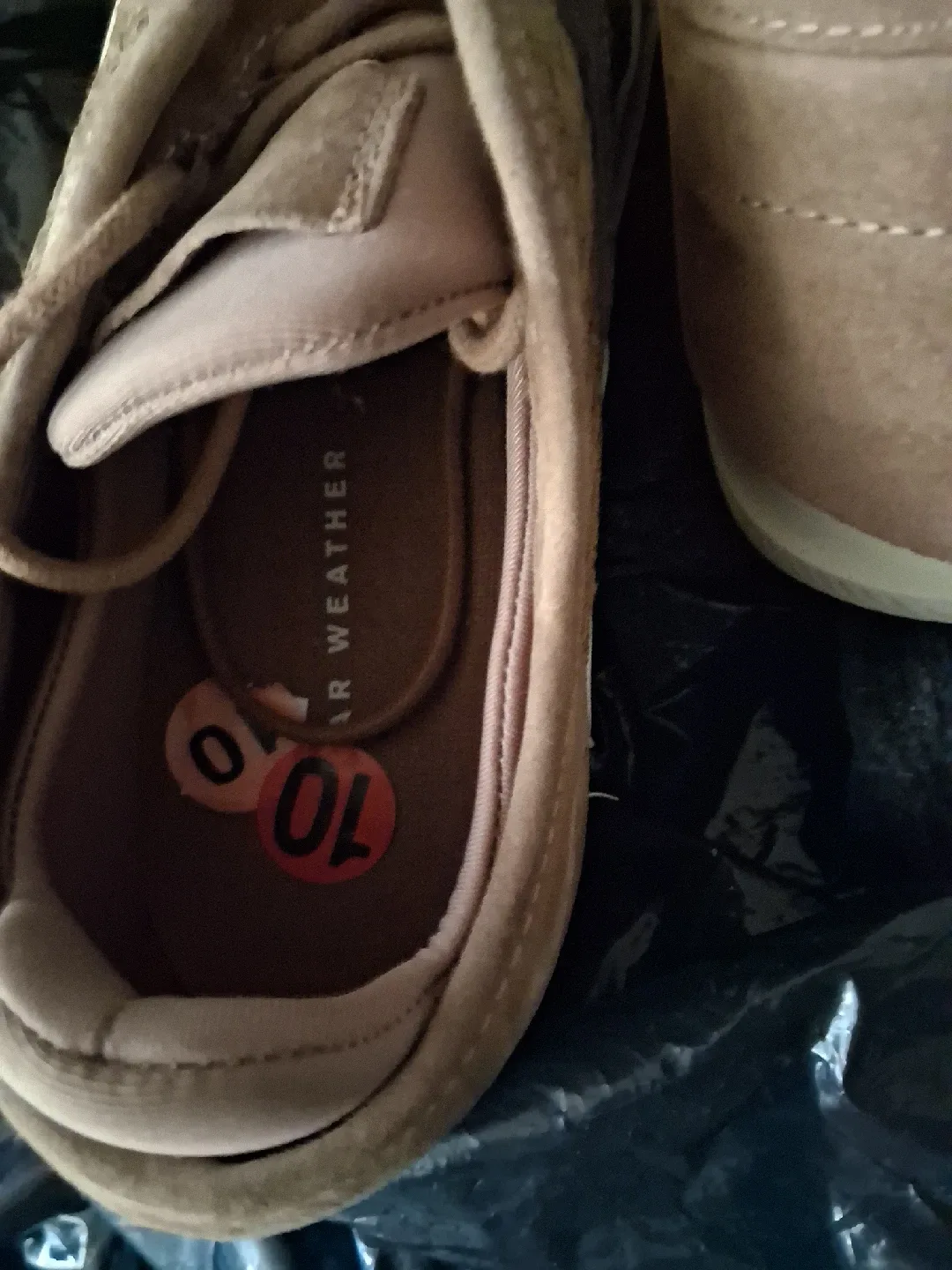 Men's Weatherproof Brown Sneakers - Size 10 image indicator(5)