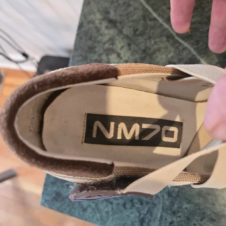 Vintagee NM70  Brown Suede Sneaker Heels - Size 7 image indicator(2)