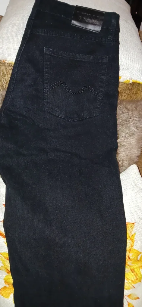 Urban Star Jeans Black Size 34x31