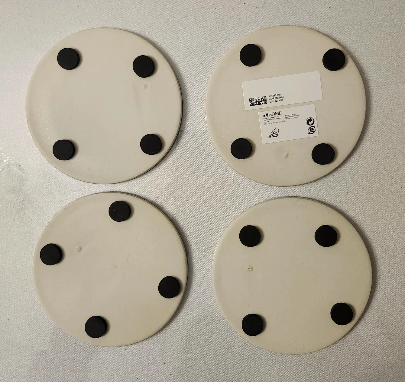 NEW H&M Christmas Coasters - Set of 4 image indicator(4)