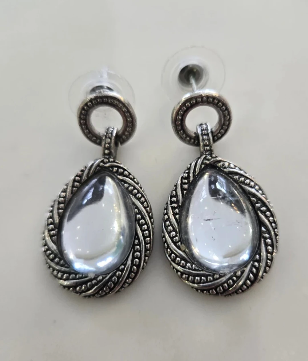 Brighton Silver Tone Drop Earrings - photo 2