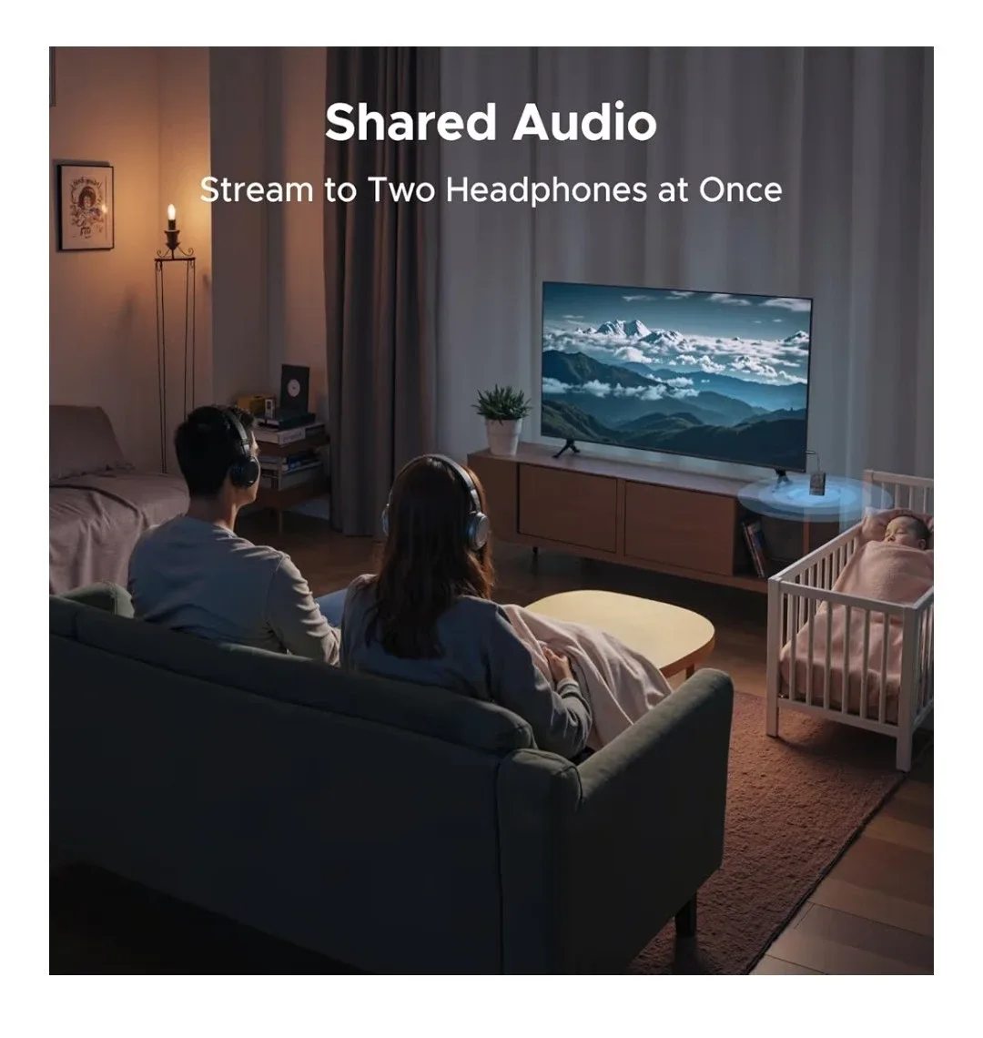 Ugreen Bluetooth 5.4 Audio Adapter - Dual Pairing image indicator(2)