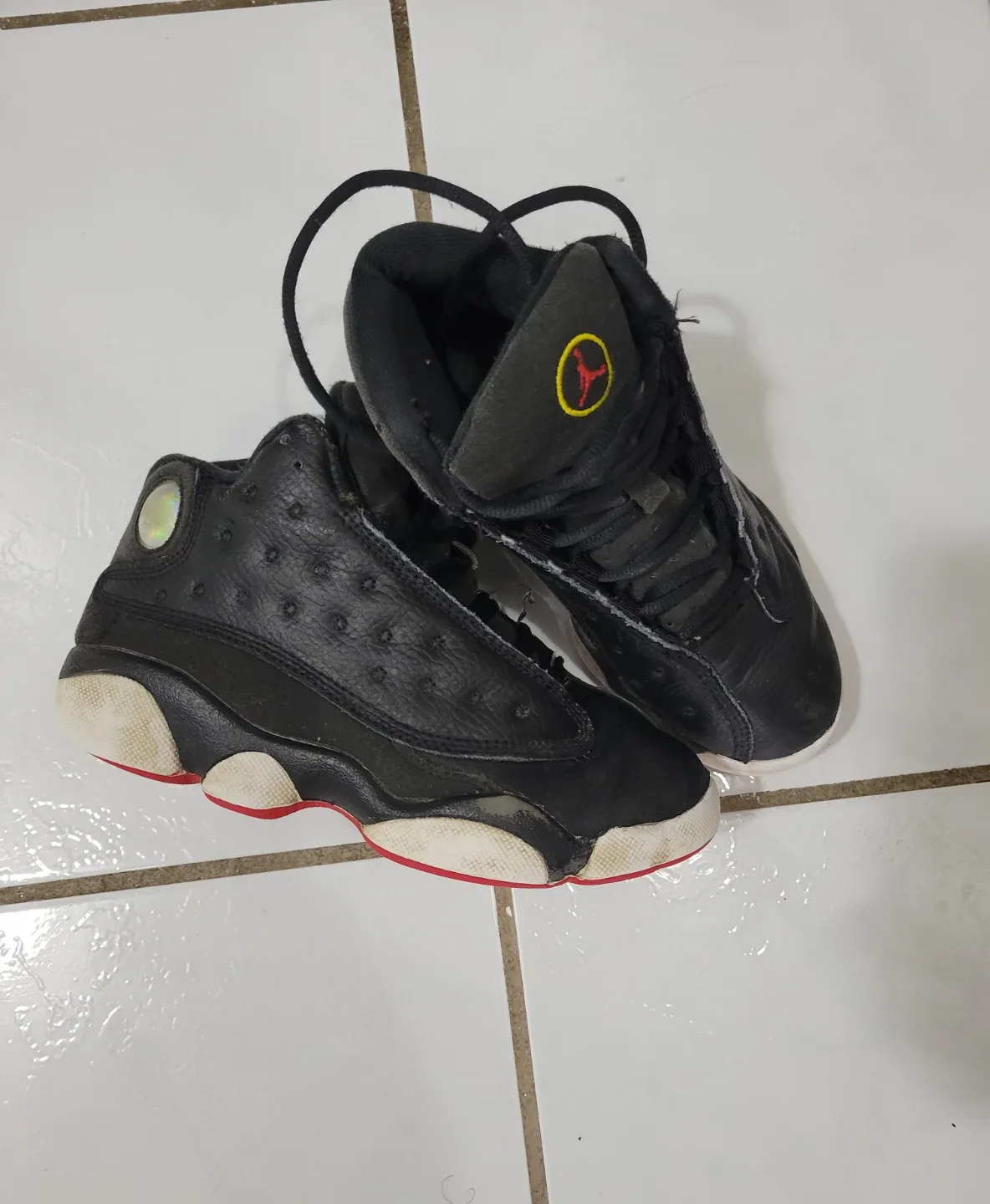 Authentic Jordan 13 retro playoffs - preschool kids 13C thumbnail