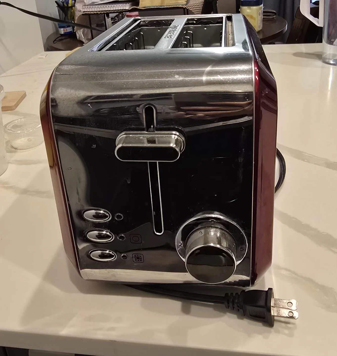 Toaster - Red & Silver - photo 4