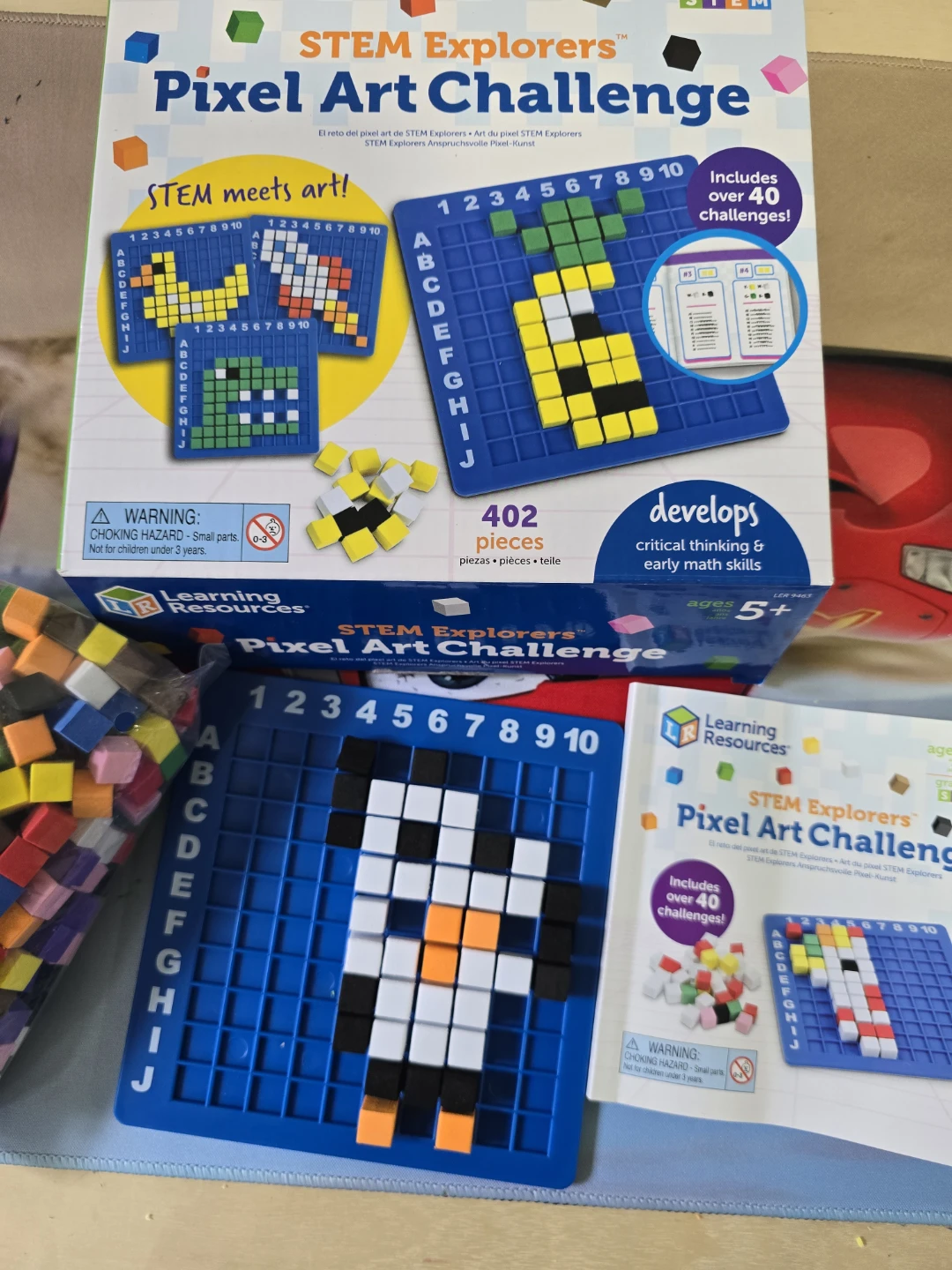 Learning Resources STEM Explorers Pixel Art Challenge - photo 2