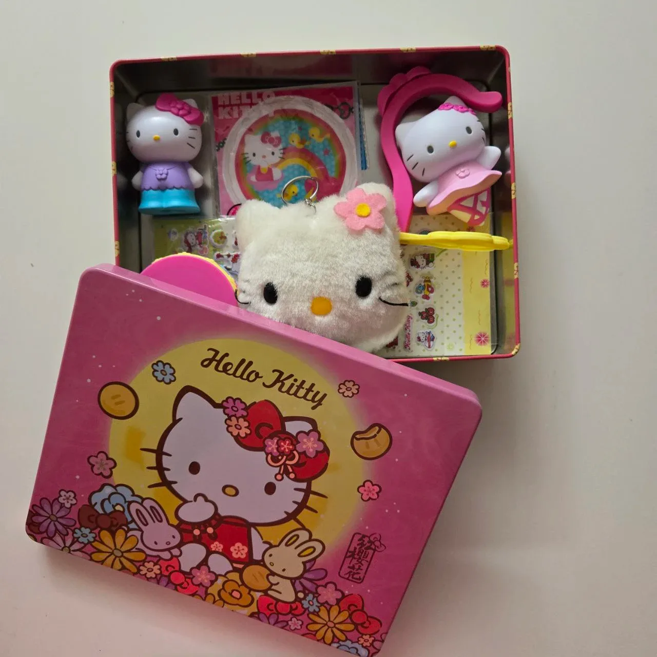 Hello Kitty Toy Set with Tin Box image indicator(3)