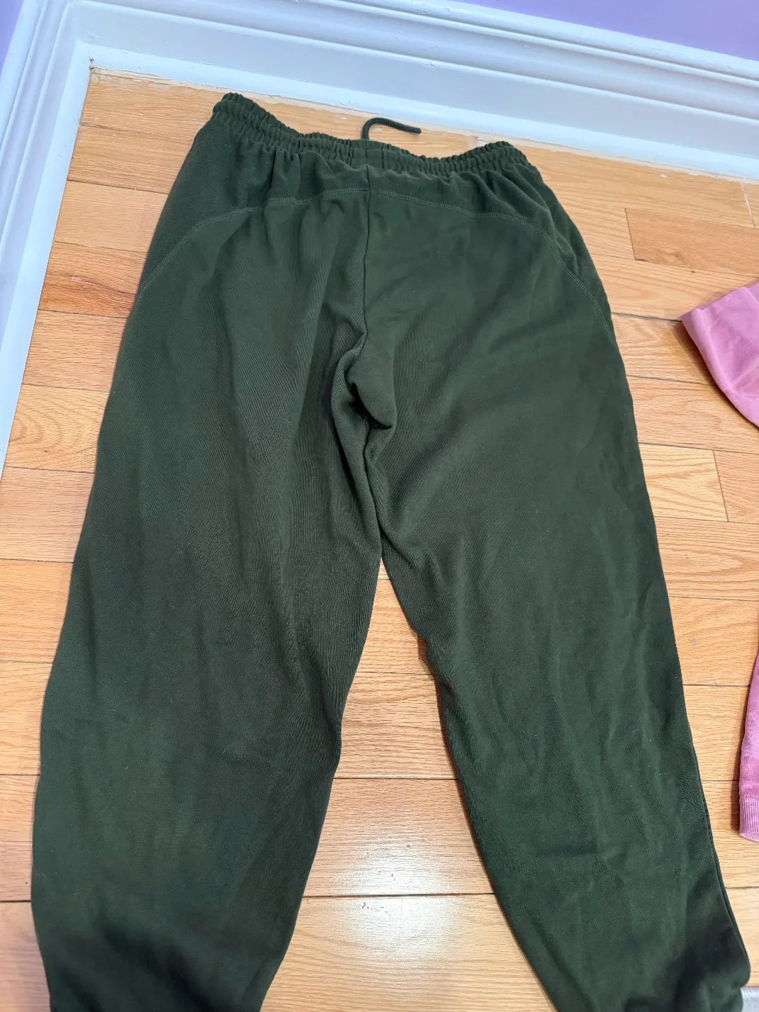 Gymshark Olive Green Joggers - Size M image indicator(3)