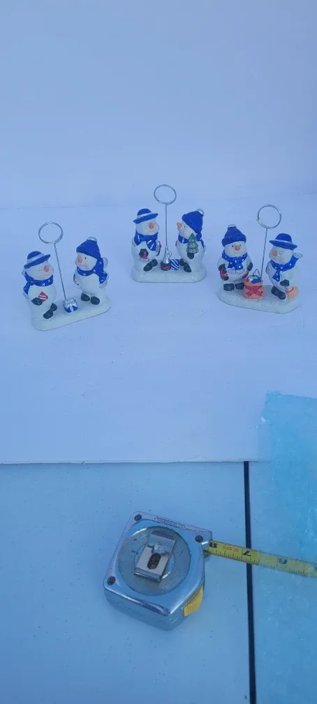 Snowman Figurine Table Decor