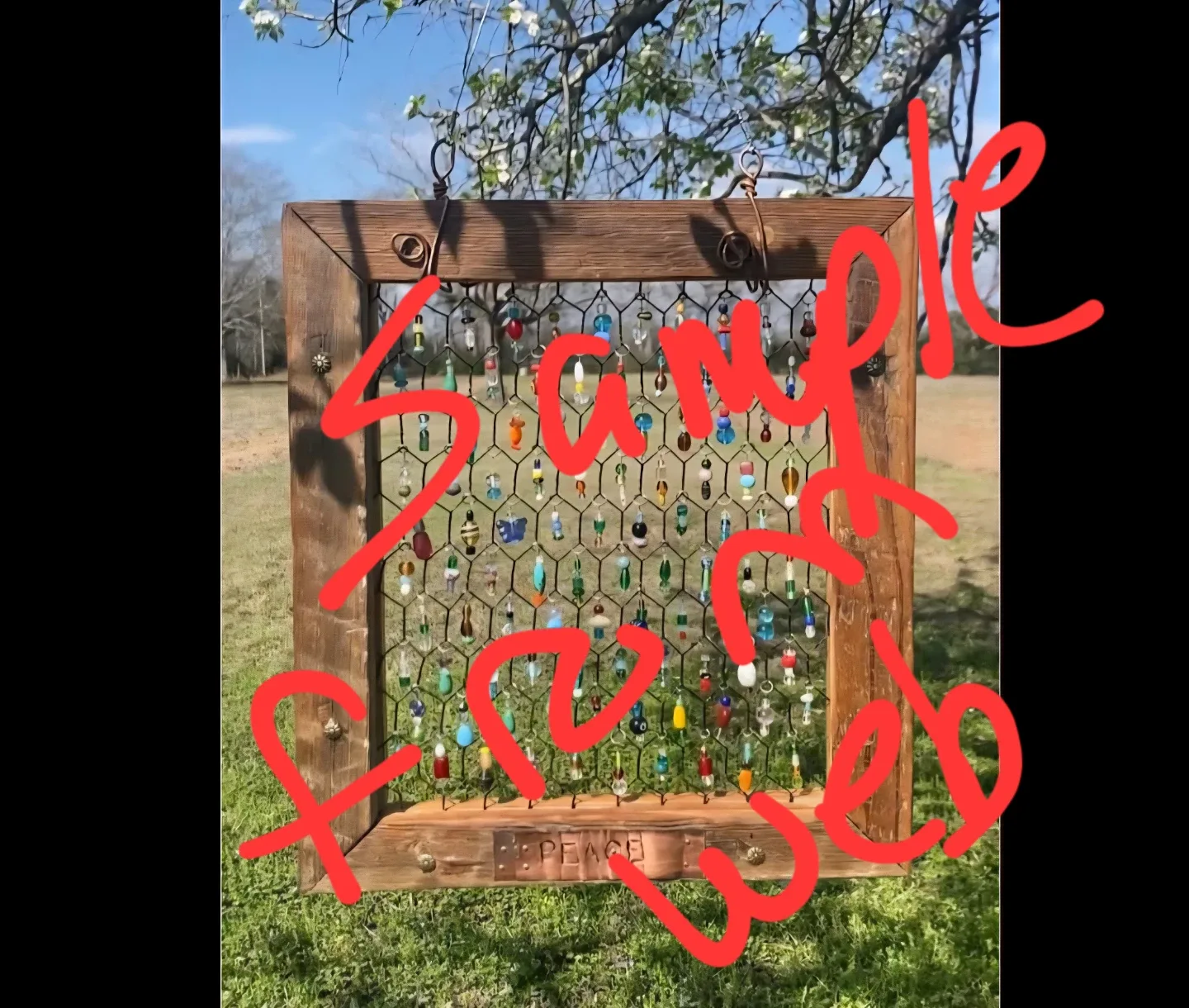 DIY Craft Beads & Chicken Wire Frame image indicator(4)