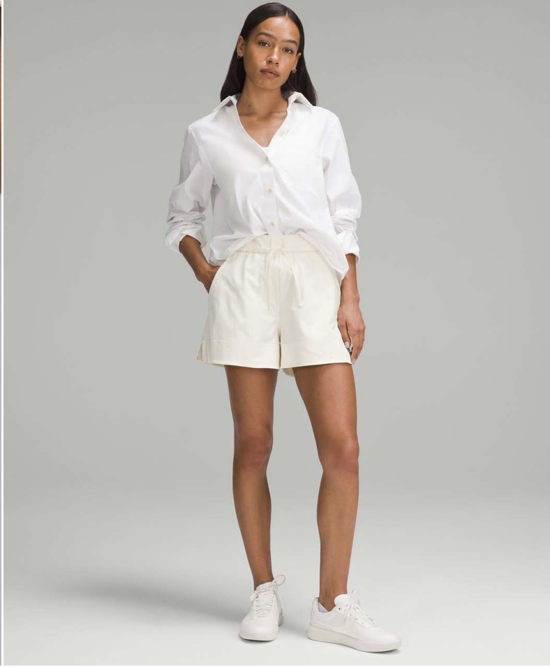 Lululemon Cinchable Waist High-Rise Woven Short