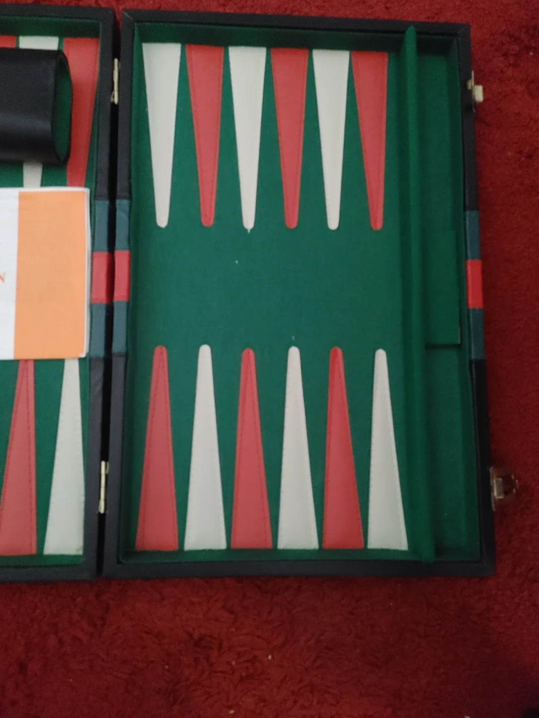 Backgammon Set with Rules 15" × 20" image indicator(4)