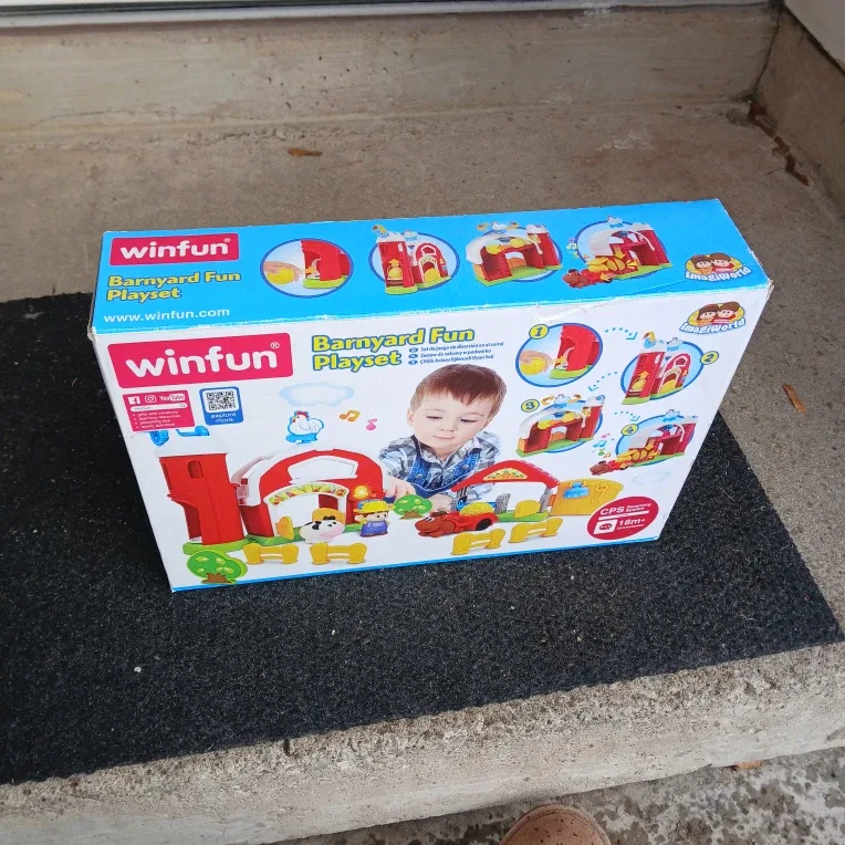 Various Items: Lululemon Top, WinFun Playset, Coleman Cooler image indicator(2)