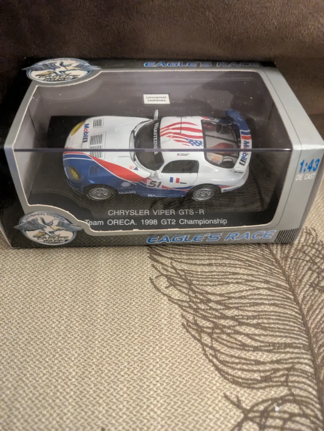 Chrysler Viper GTS-R 1:43 Die Cast