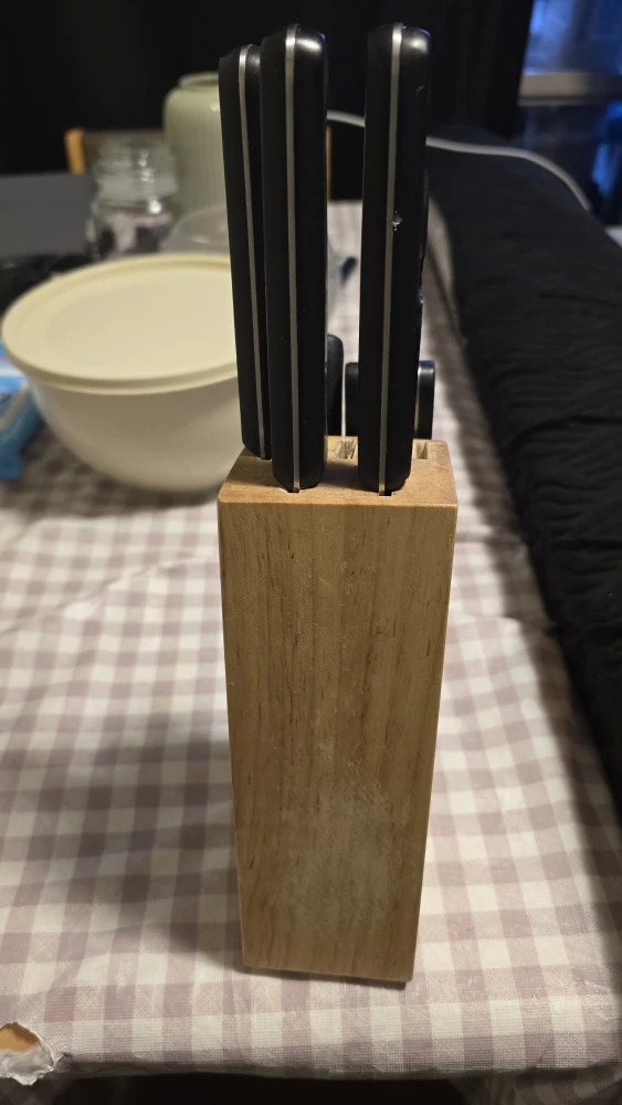 Knife Set with Wooden Block - photo 3