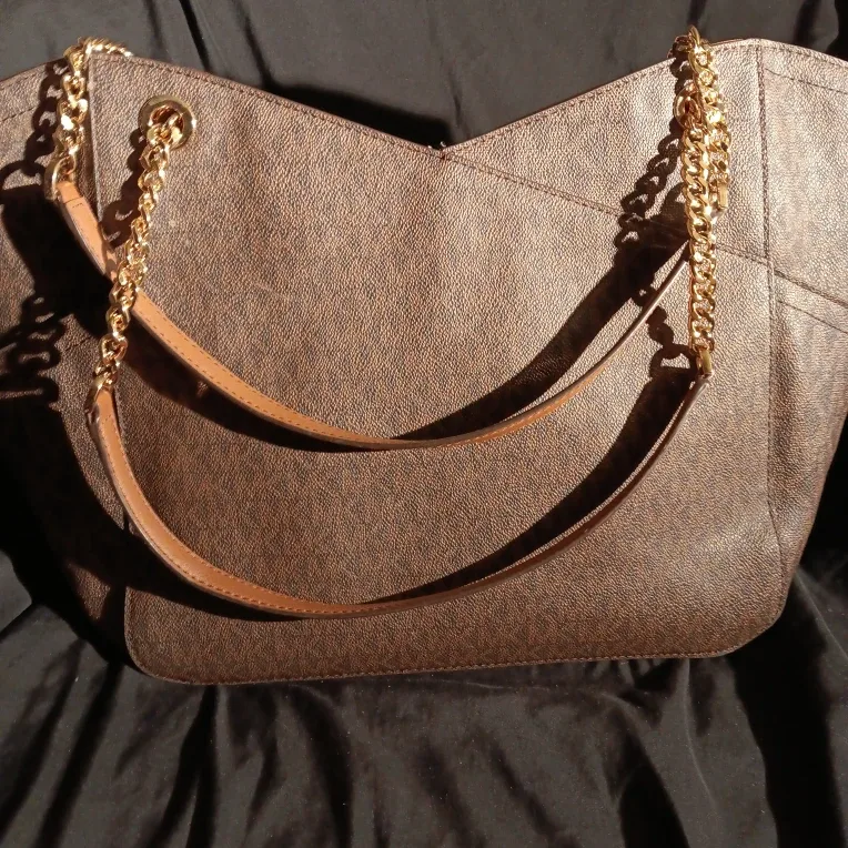 Michael Kors Brown Tote Bag image indicator(2)