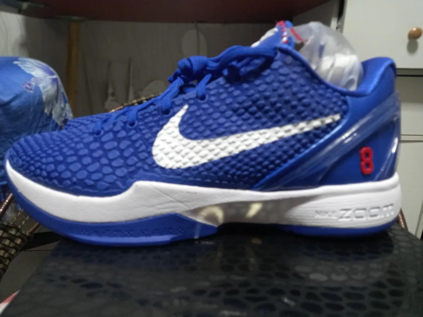 Nike Kobe 6 Protro LA Dodgers Blue Shoes (Size 10) image indicator(5)