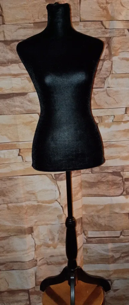 Black Mannequin Torso Display dress form image indicator(2)