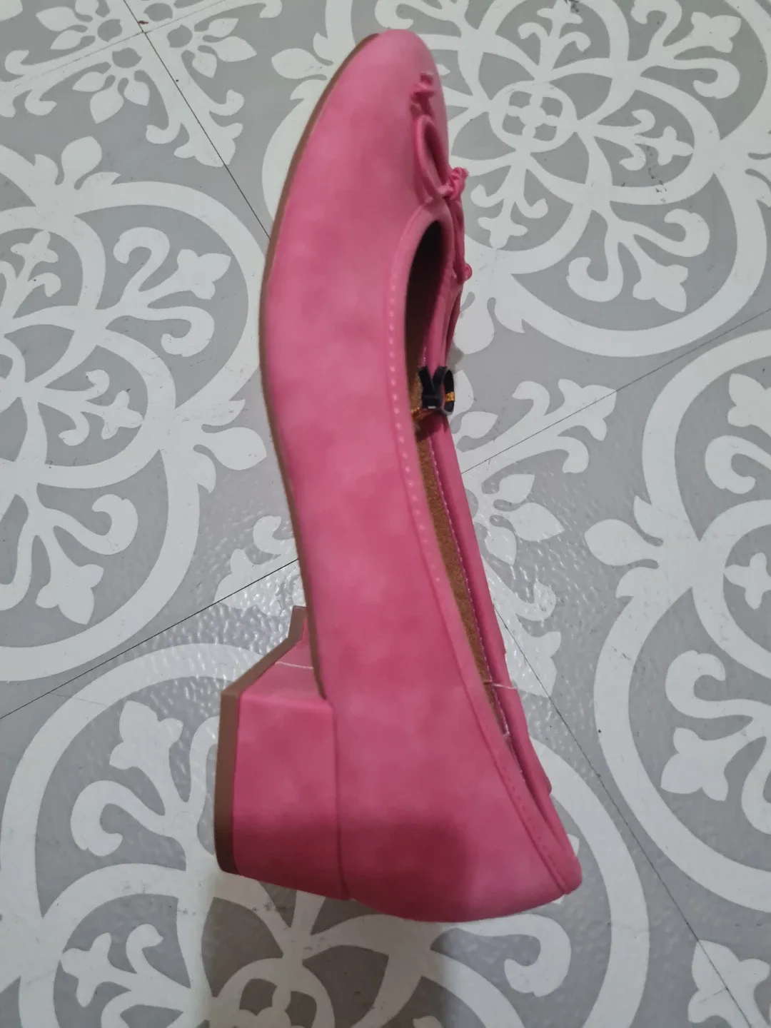 Joe Fresh Pink Block Heel Pumps - Size 7 image indicator(3)