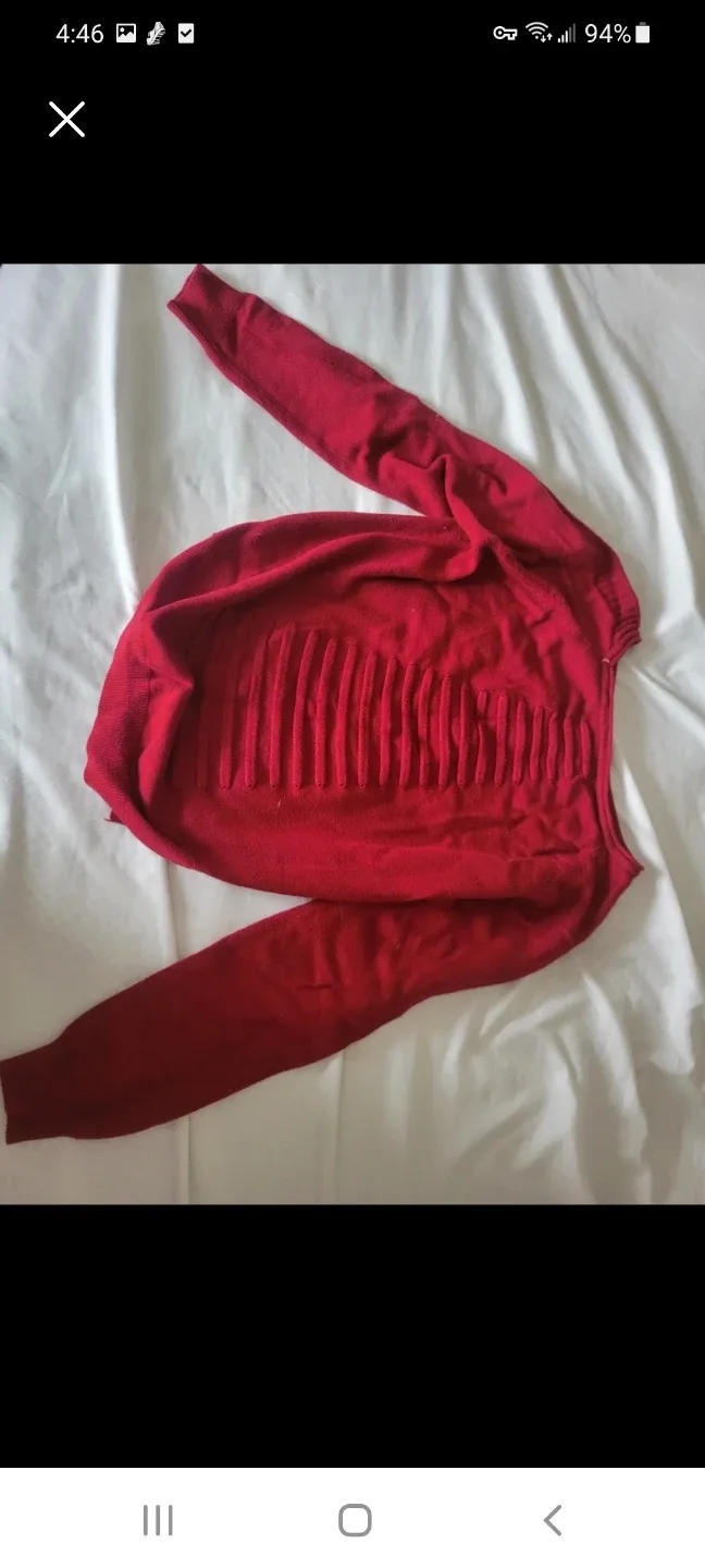 Red Knit Sweater thumbnail