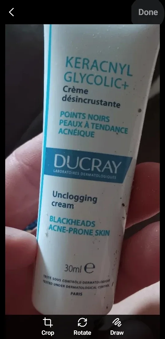Ducray Keracnyl Glycolic+ Unclogging Cream