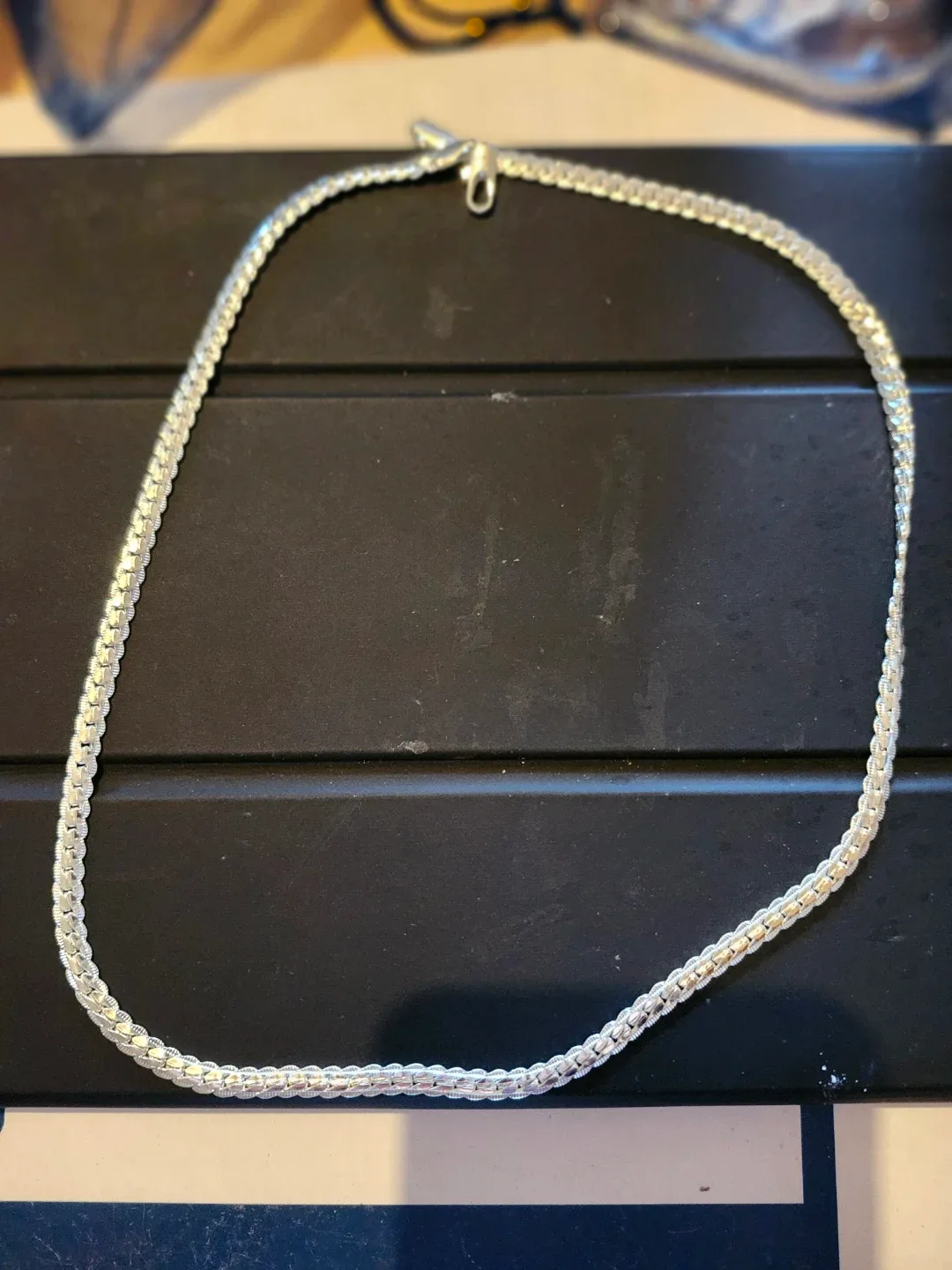 Sterling Silver 925 Plated Chain Necklace thumbnail