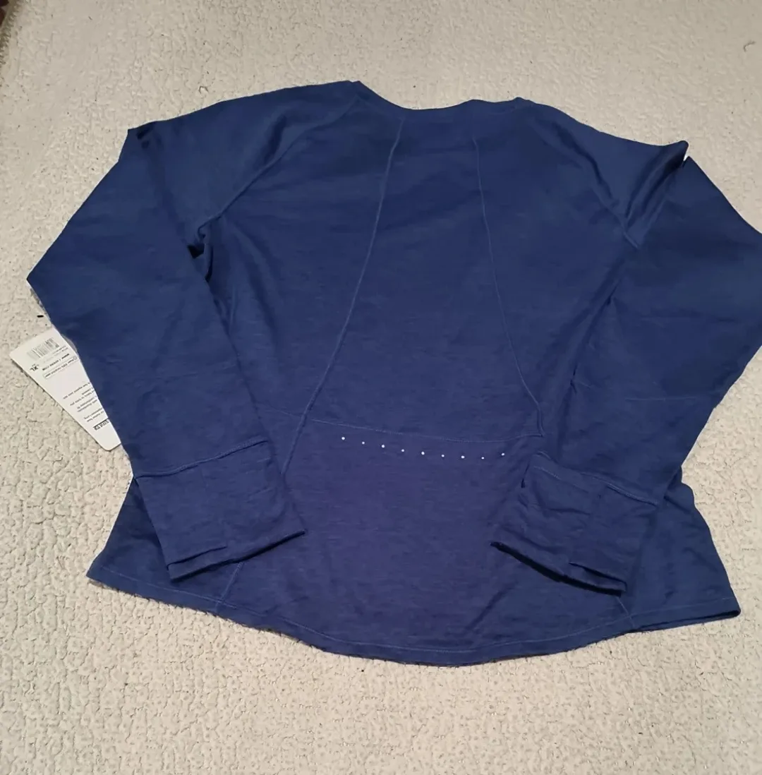 New Layer 8 XL Blue Long Sleeve Shirt image indicator(4)
