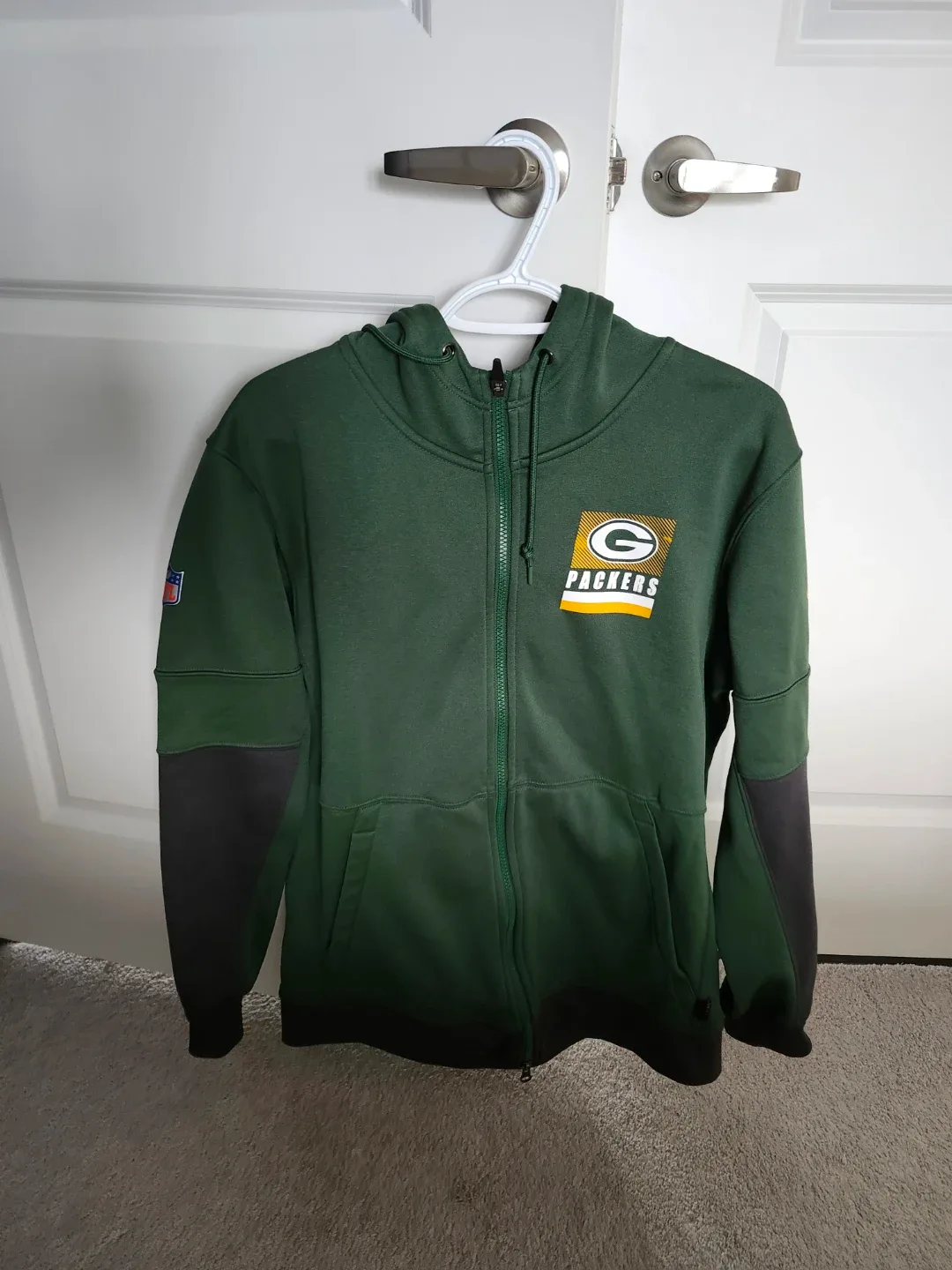 Nike NFL Green Bay Packers Dri-FIT Hoodie - Size L