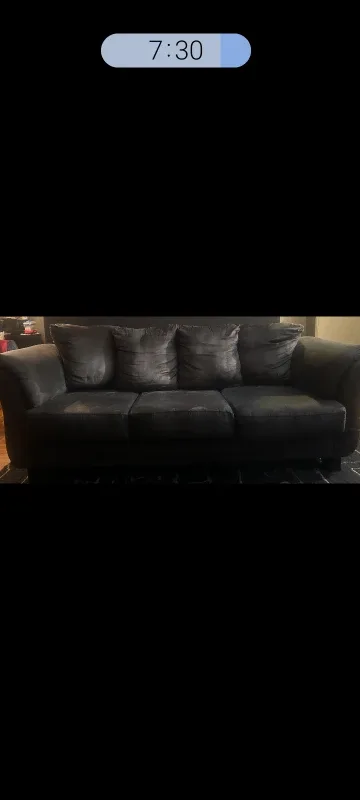 Comfortable Grey Sofa