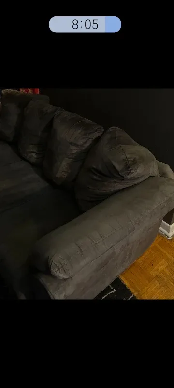 Comfortable Grey Sofa image indicator(3)