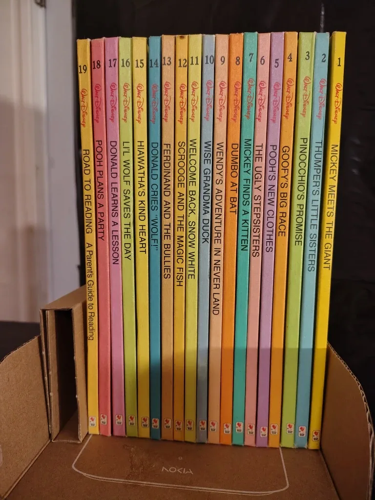 Vintage Collector Set of Walt Disney Read-Aloud Storybooks image indicator(2)