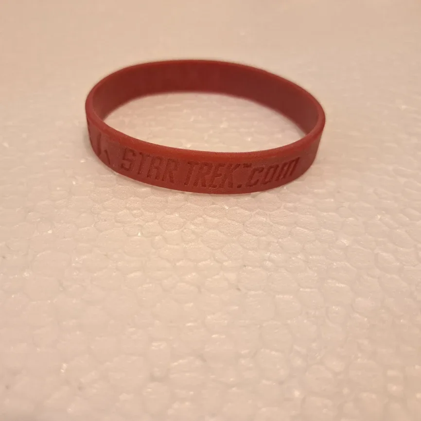 Star Trek "expendable" rubber wristband