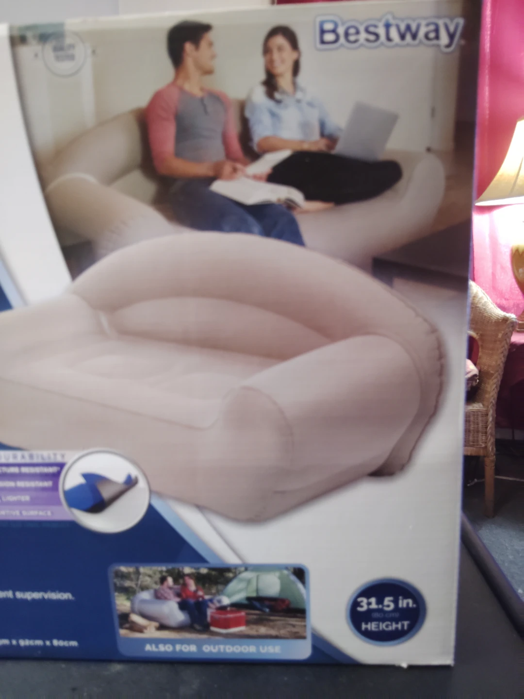 Bestway Fortech Modern Sofa Air Furniture - NEW - photo 3
