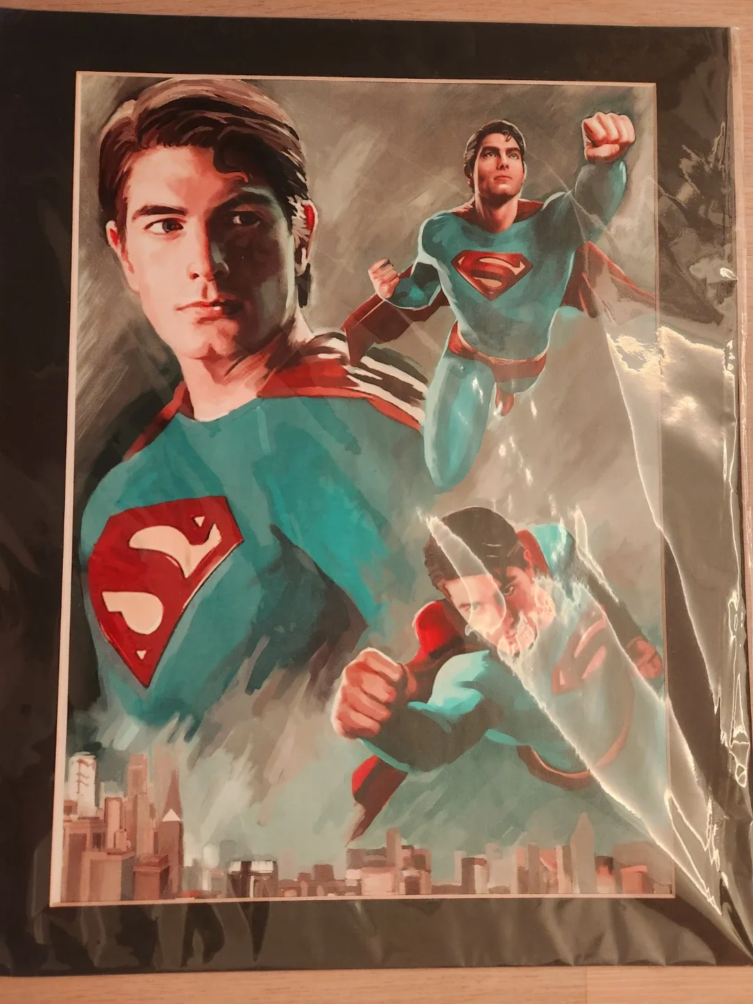 Superman Art Print