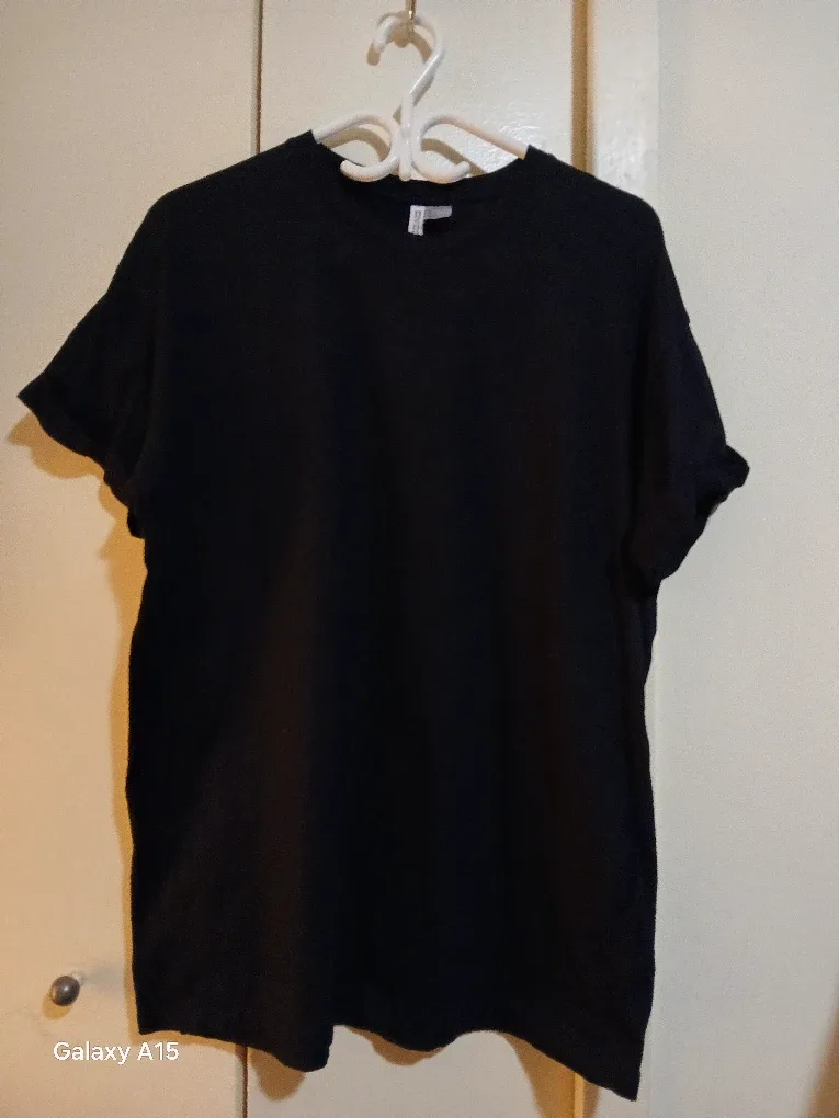 Tna Black Dress Size L and  H&M Black shirt L womens