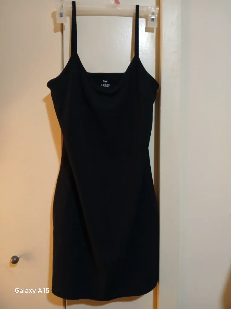 Tna Black Dress Size L and  H&M Black shirt L womens image indicator(3)